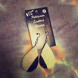 Leather Earrings